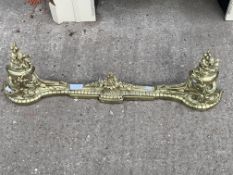 Brass decorative fender