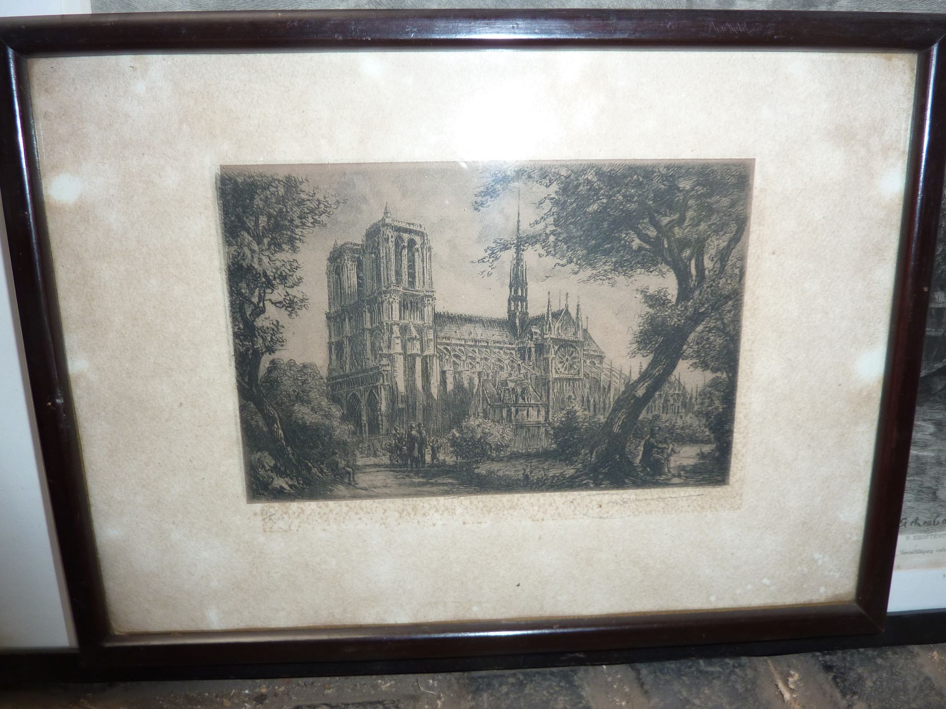 Four framed and glazed engravings - Image 6 of 6