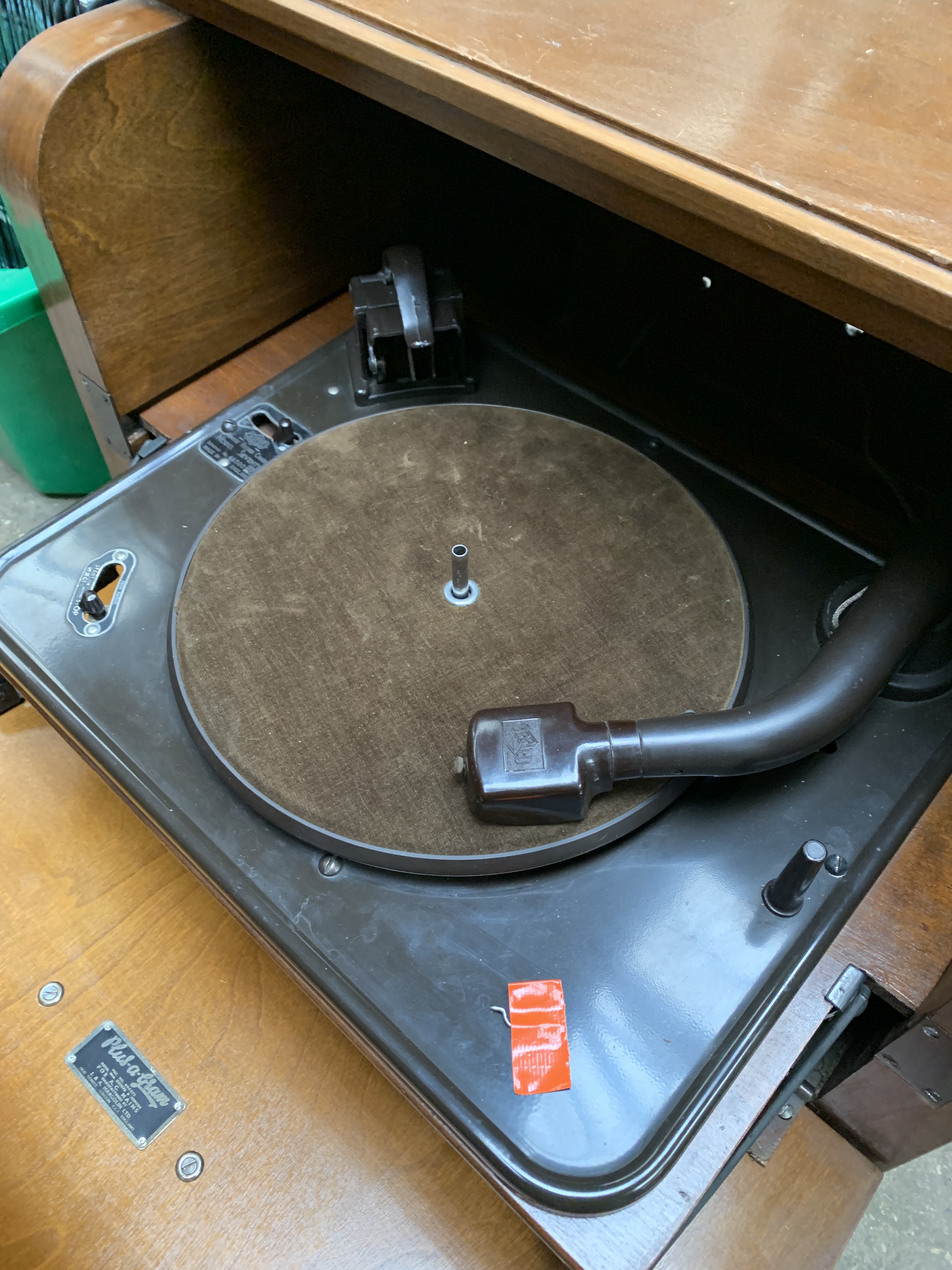 Vintage Plus-A-Gram with Garrard turntable