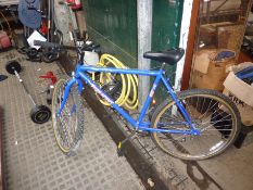 Blue Kielder Free Spirit 20 inch frame mountain bicycle