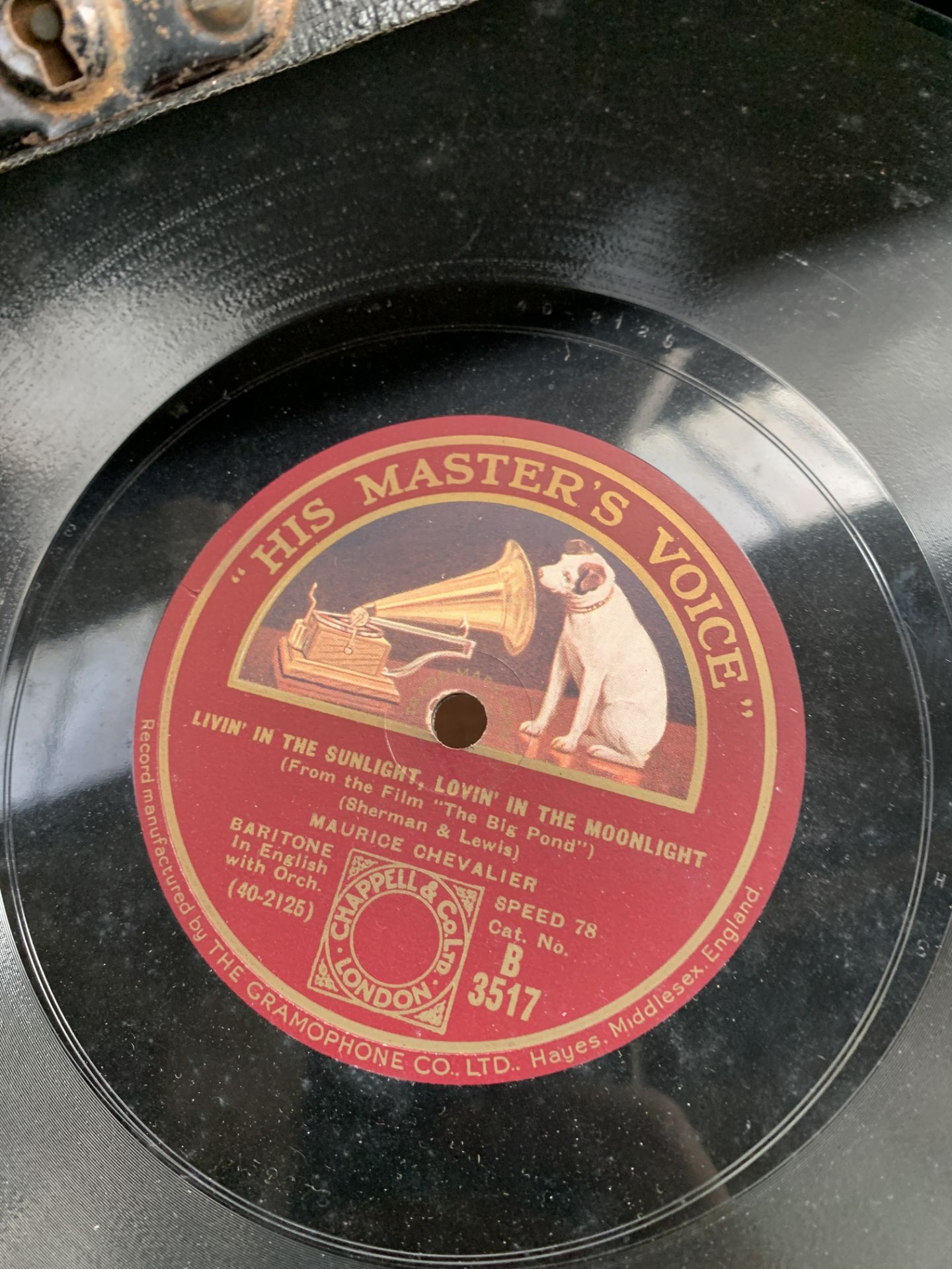 His Master's Voice wind-up gramophone - Image 5 of 17