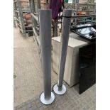 Two Bang & Olufsen BeoLab 6000 floor standing speakers