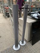 Two Bang & Olufsen BeoLab 6000 floor standing speakers