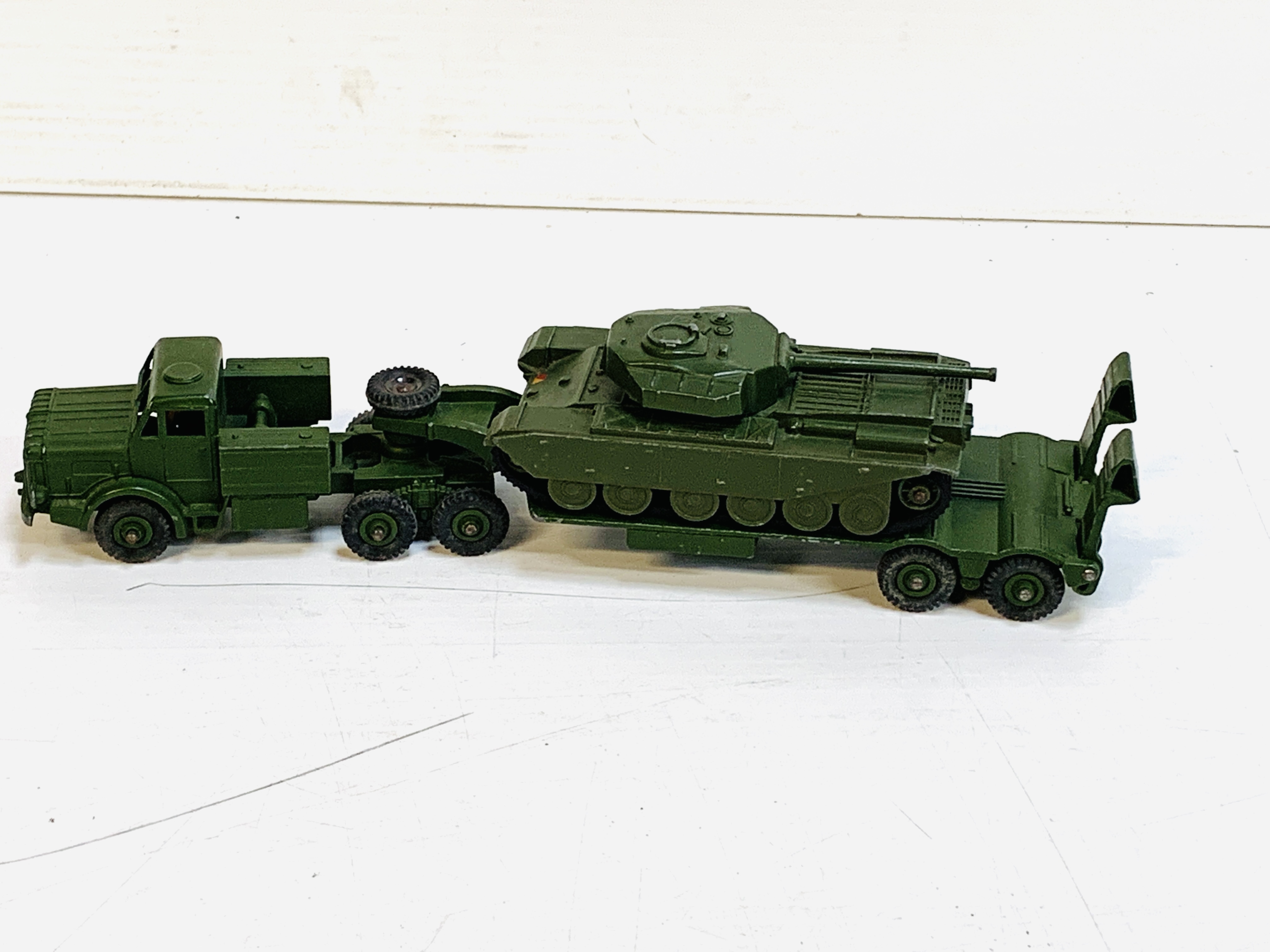 Thornycroft Mighty Antar Dinky Supertoys tank transporter