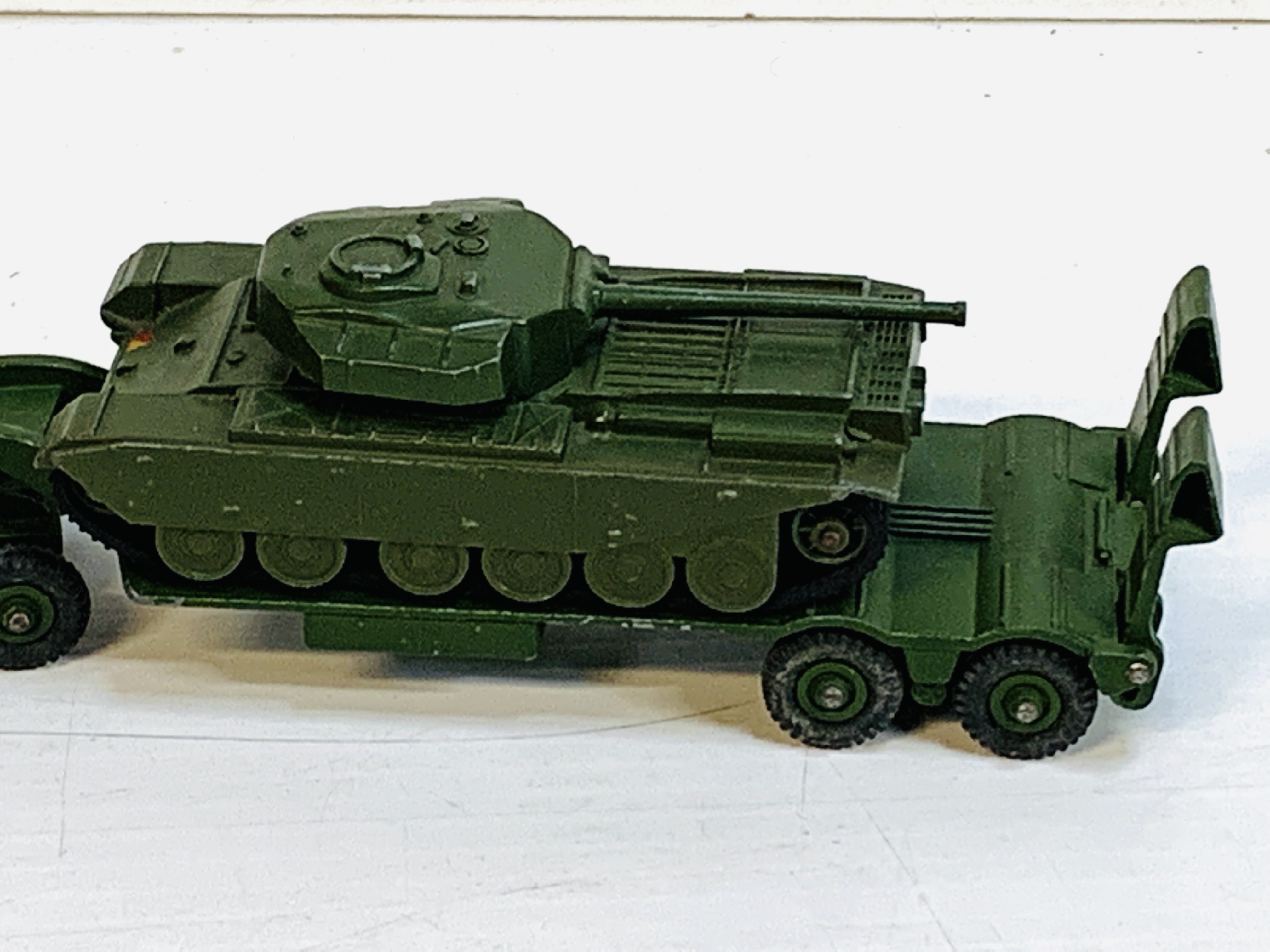Thornycroft Mighty Antar Dinky Supertoys tank transporter - Image 4 of 4