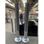 Two Bang & Olufsen BeoLab 6842 floor standing speakers