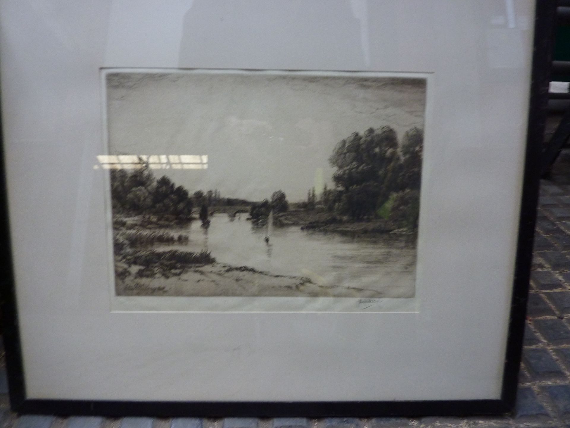 Four framed and glazed engravings - Image 2 of 6