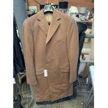 Dunhill 100% cashmere camel coloured coat, and 5 pairs of Dunhill trousers