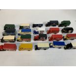 Forty assorted model commercial vehicles