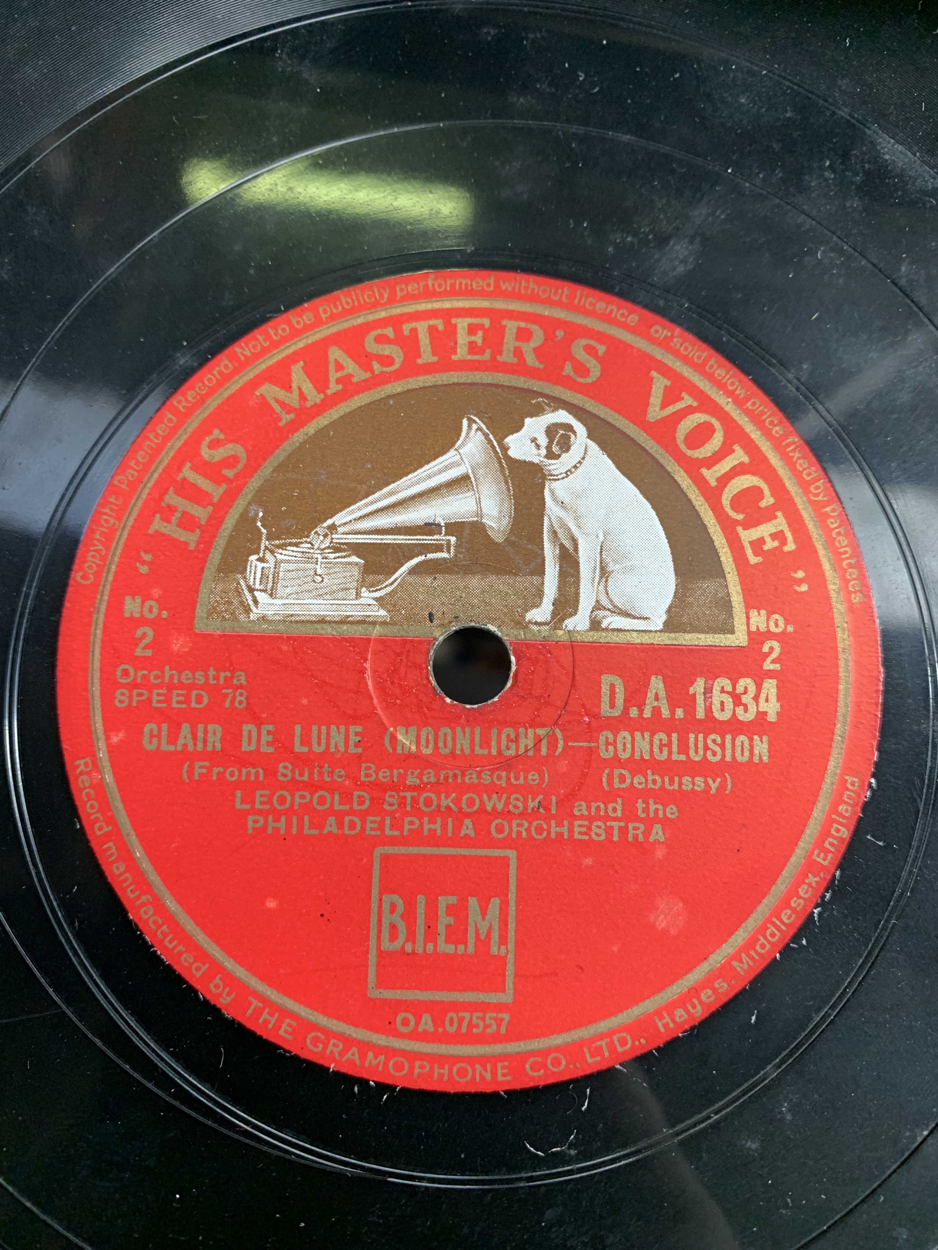 His Master's Voice wind-up gramophone - Image 6 of 17