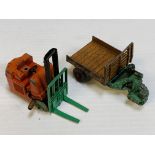 Dinky Toys Motocart and a Dinky Toys Coventry Climax Forklift Truck