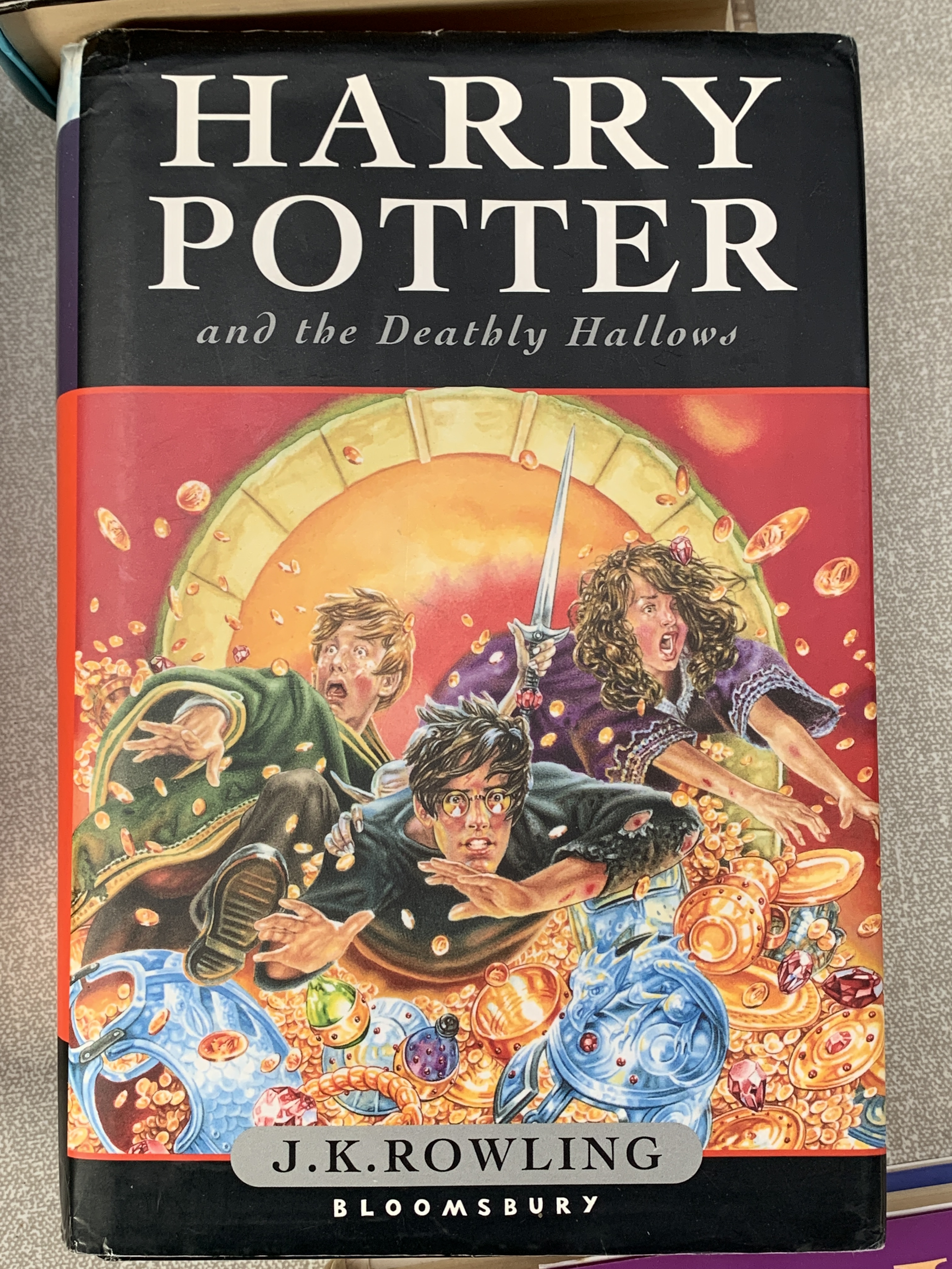 Harry Potter and the Deathly Hallows, 1st Edition