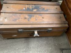 Star of India steel trunk