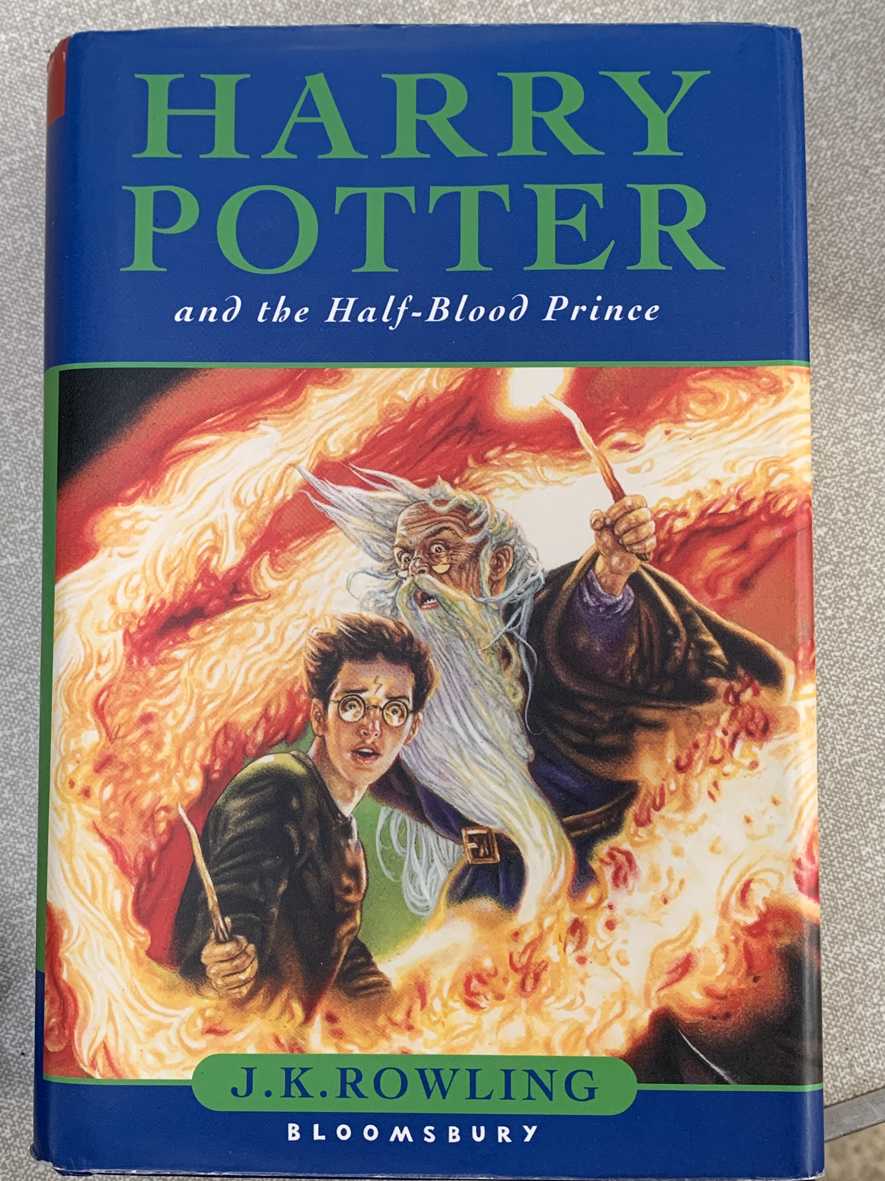 Harry Potter and the Half Blood Prince, 1st edition