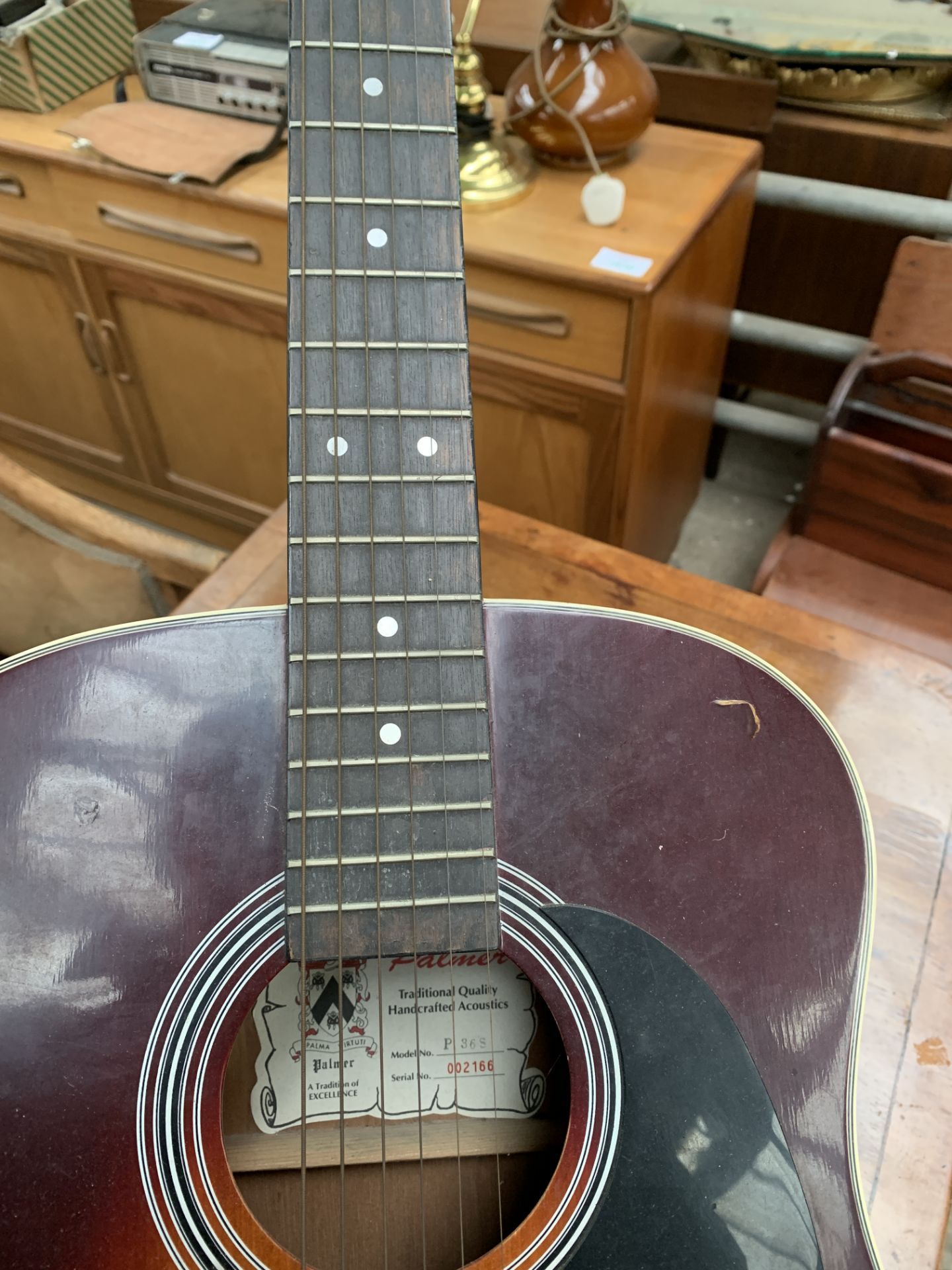 Palmer P36S acoustic guitar - Image 3 of 3