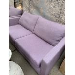 John Lewis two seat sofa and matching oversized armchair