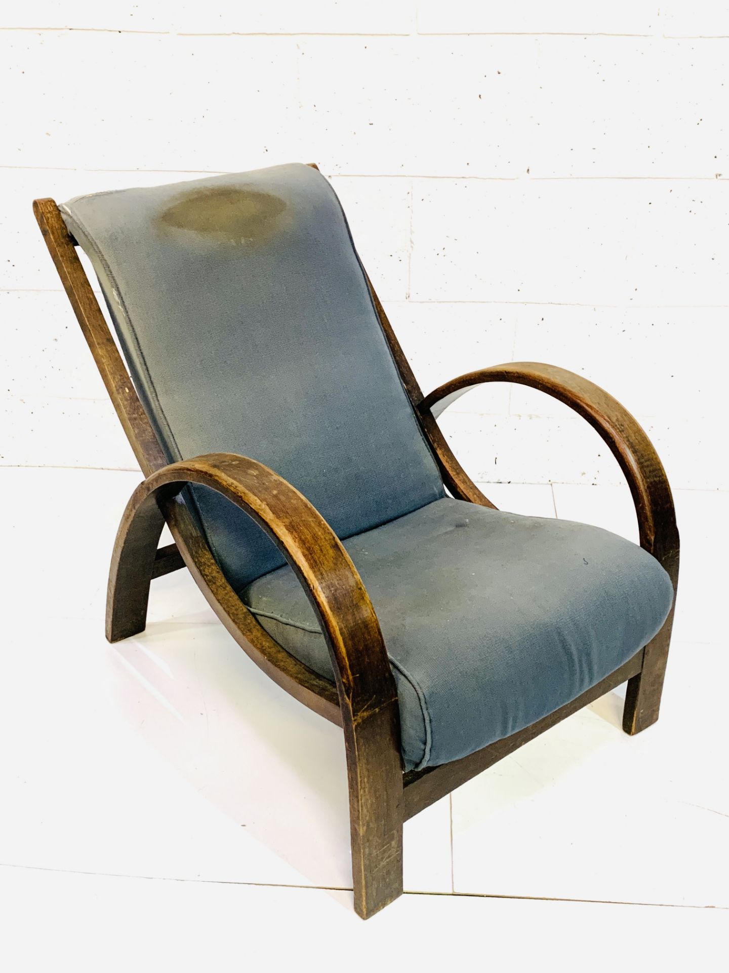 1930s bentwood open armchair - Image 4 of 4