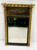 Georgian gilt framed wall mirror