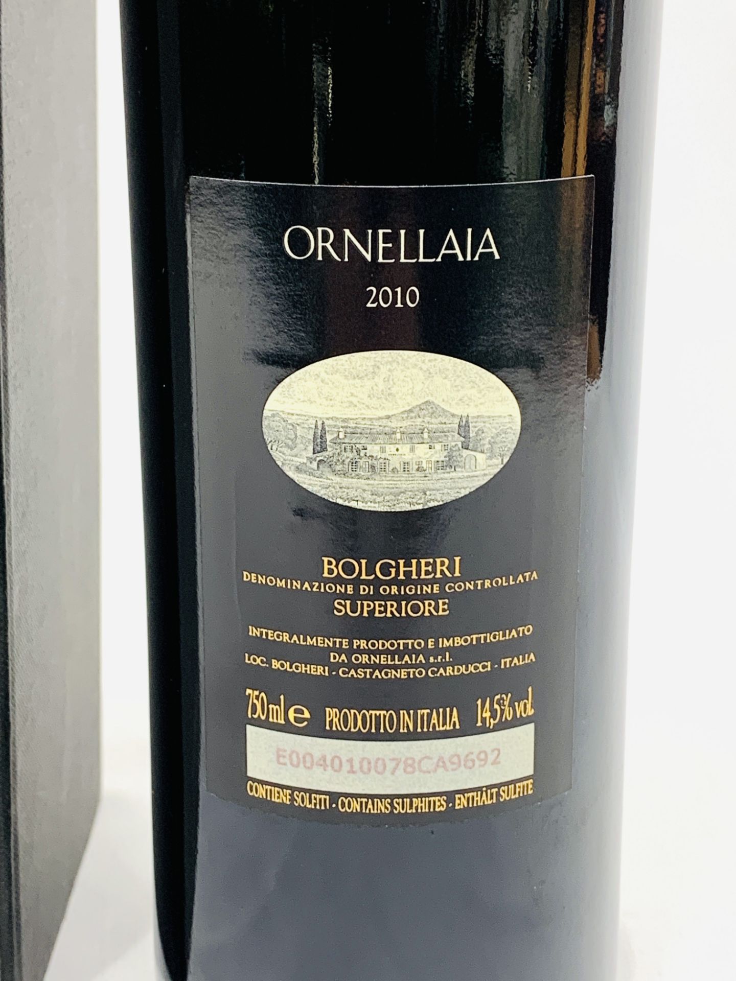 75cl bottle of 2010 Ornellaia Bolgheri Superiore - Image 4 of 4