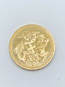 2005 Gold sovereign