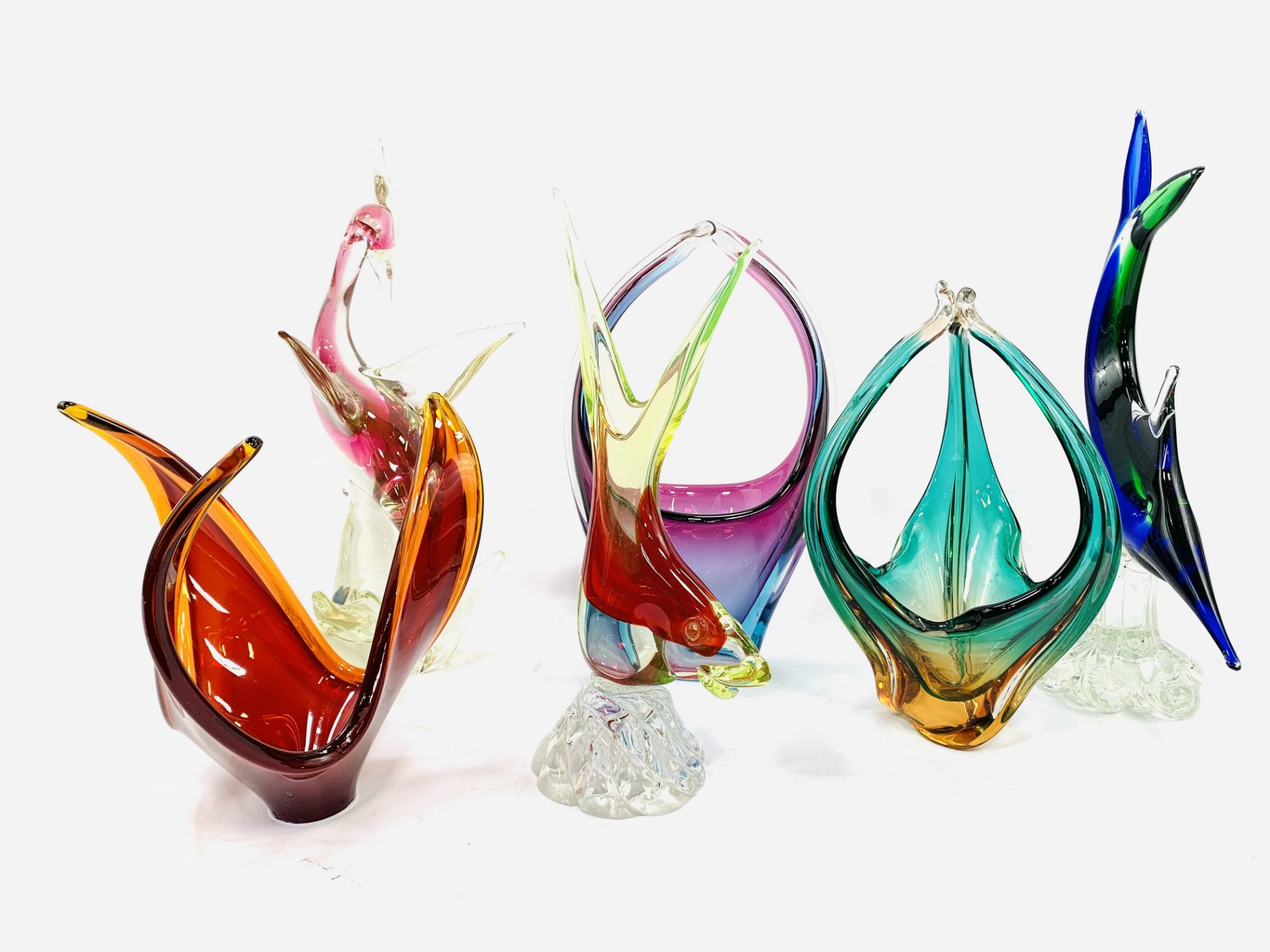 Six items of Murano glass - Image 4 of 6