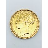 1881 Gold sovereign