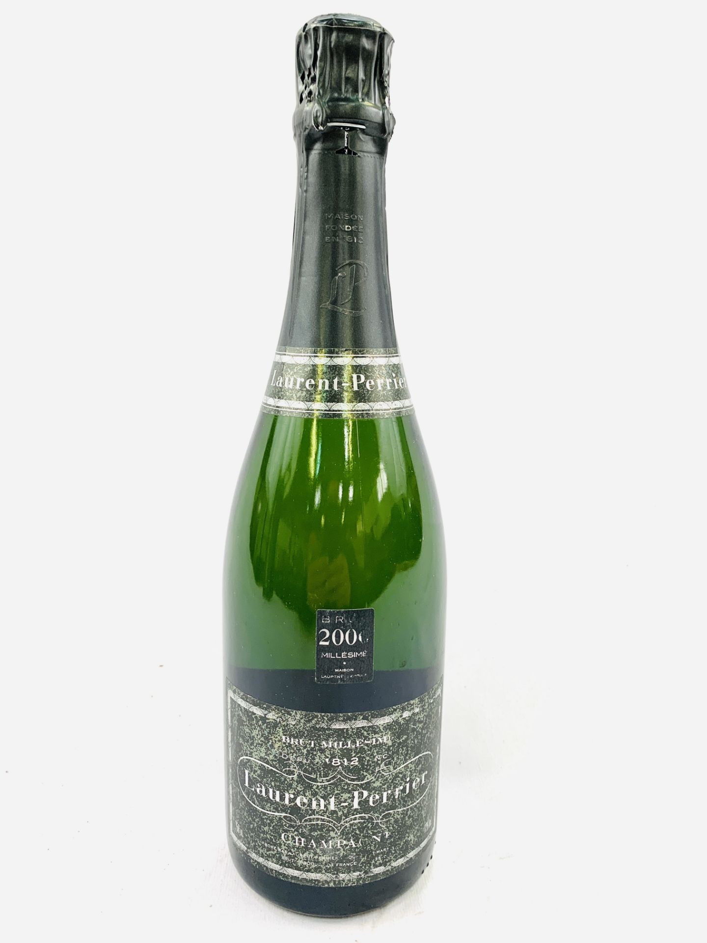 75cl bottle 2000 Laurent-Perrier Brut Millesime champagne - Image 2 of 4