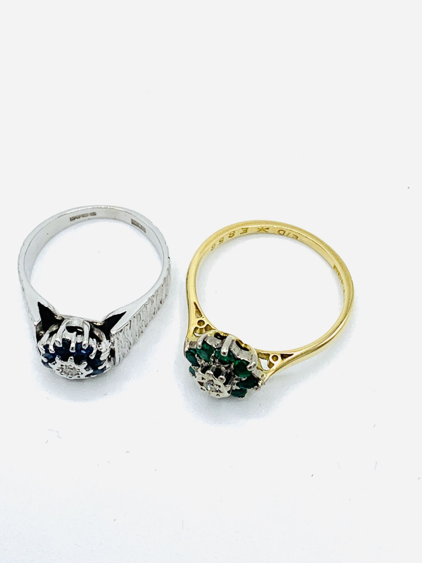 Two 18ct gold rings - Image 4 of 4