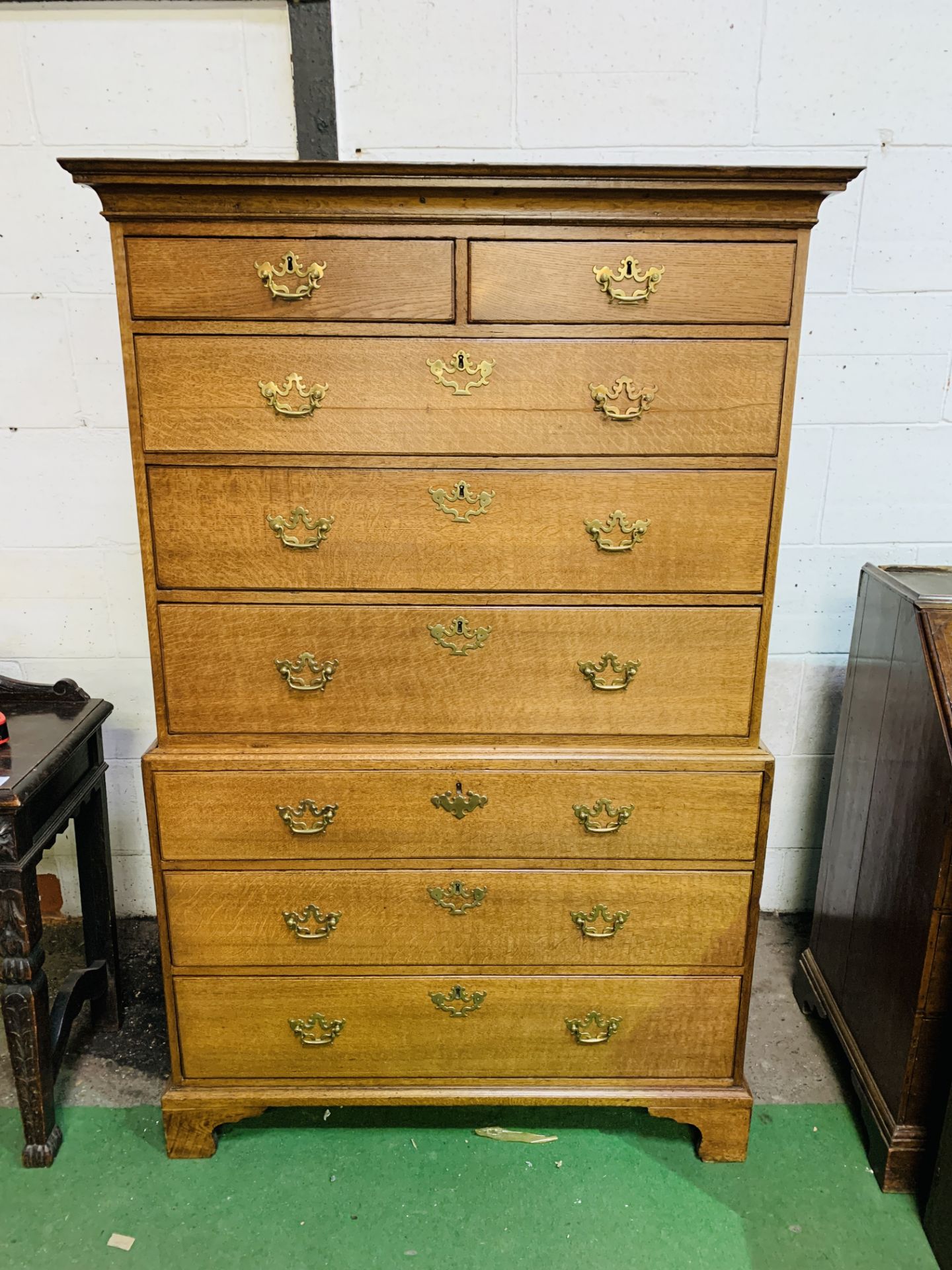 Oak chest on chest - Image 7 of 7