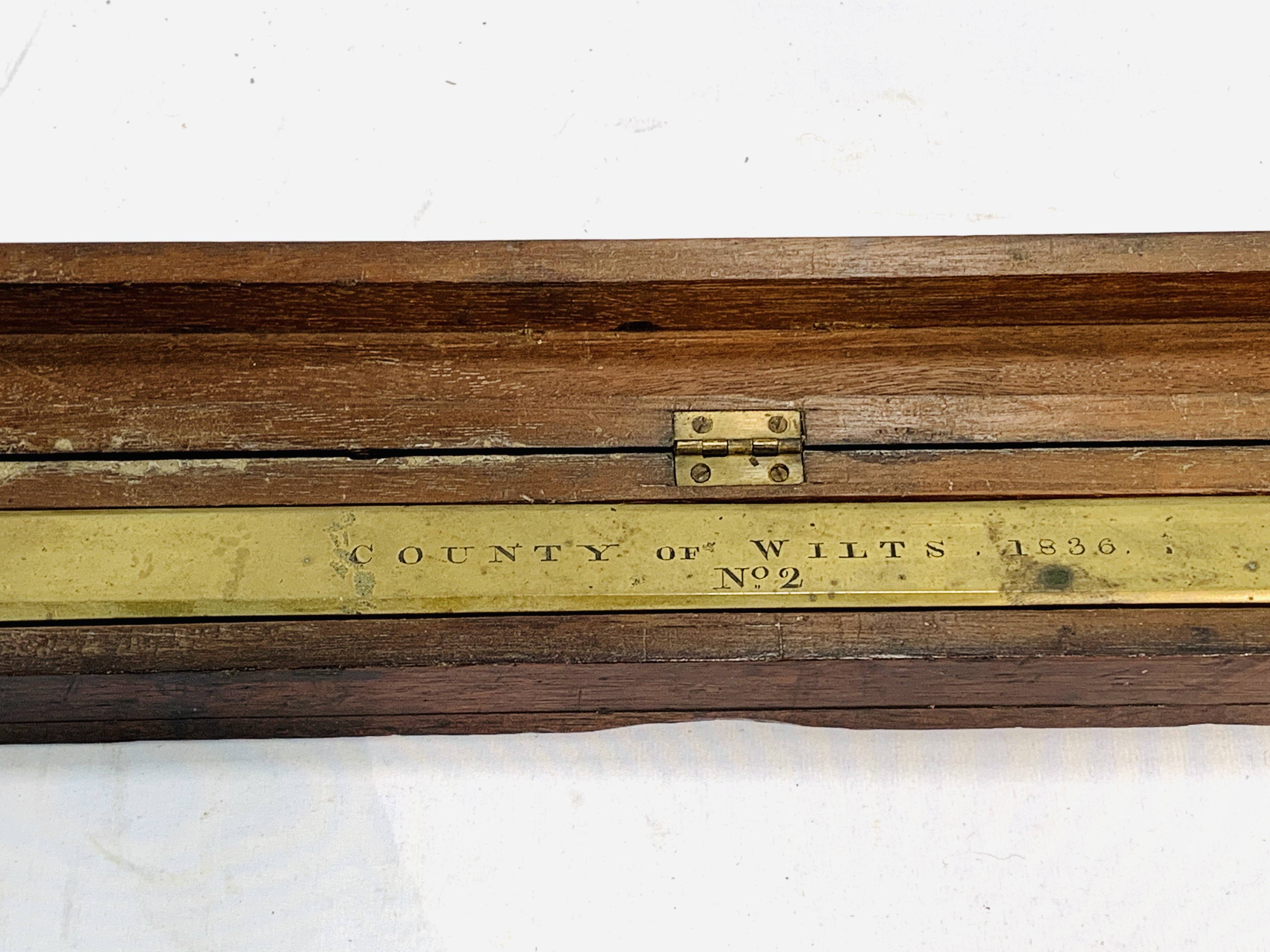 A brass Imperial Yard measure by De Grave London - Image 3 of 5