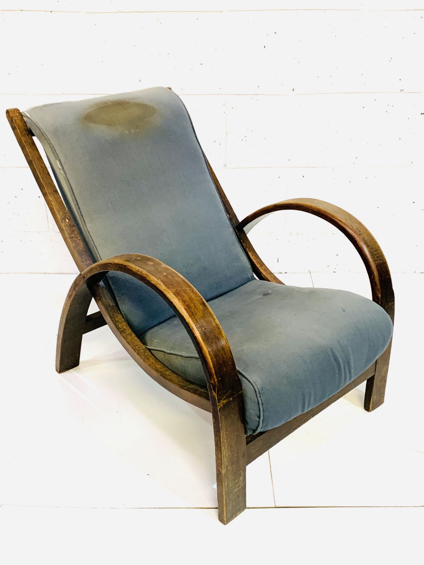 1930s bentwood open armchair - Image 2 of 4