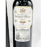 3Ltr bottle of Herederos Del Marques De Riscal Rioja Resverva 2008