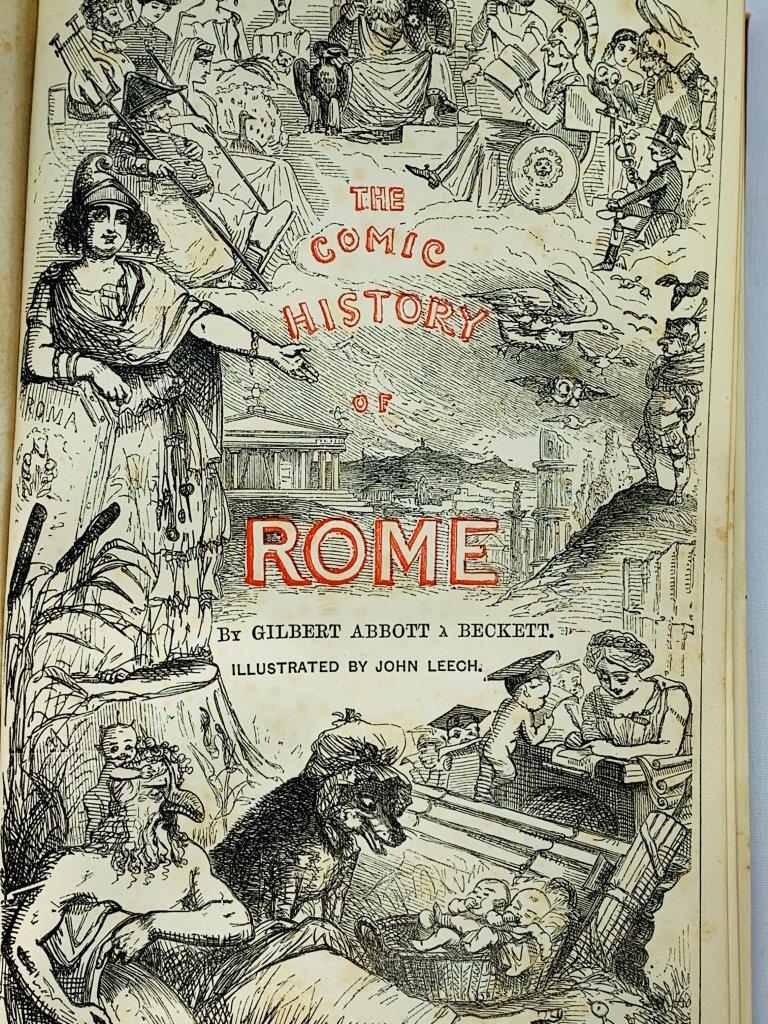 Gilbert Abbott A'Beckett: Comic History of England and Comic History of Rome - Image 3 of 3