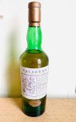 75cl bottle of Talisker single malt, 45.8% by volume, map label with number 10 adjoining
