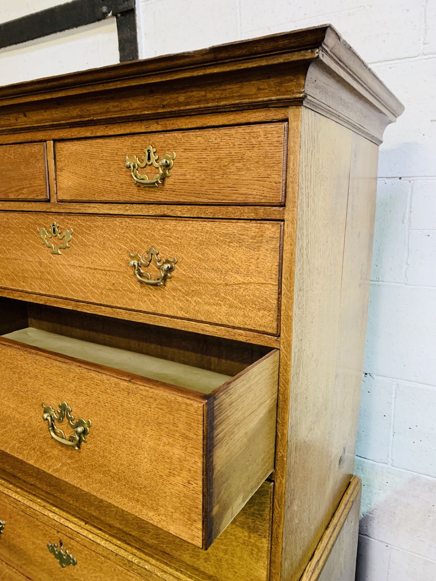 Oak chest on chest - Image 3 of 7