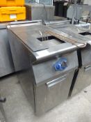 Electrolux E7FRGDIGFO single tank gas fryer