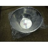 Stainless steel mixing bowl, 46cms.