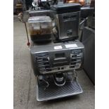 La Cimbali bean to cup coffee machine model M53 Dolci Vita complete with Frigo-milk chiller