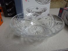 New Melodia crystal bowl centrepiece