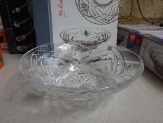 Melodia crystal centre bowl