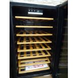 Hoover wine fridge with sloped door