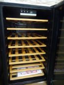 Hoover wine fridge with sloped door