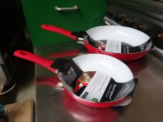 2 Buckingham ceramic frying pans