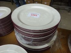 24 Steelite side plates.