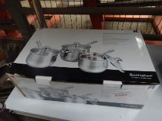 Set of 3 saucepans