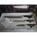 Infinity Chefs three piece knife set.