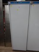 Lowe G2 single door upright freezer.