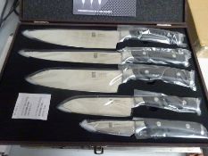 Five piece knife set