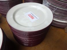 24 Steelite side plates.