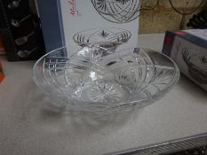 New Melodia crystal bowl centrepiece